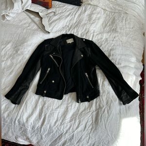 IRO suede and leather jacket